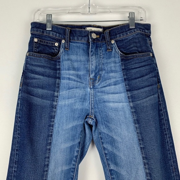 Madewell | Cruiser Straight Jeans 26 Two Tone Raw - Picture 2 of 10